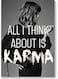 Karma Wall Art Multicolour 40x60cm