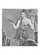 Elissa MDF Wall Art Grey/Black