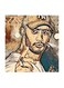 Mohamed Ramadan MDF Wall Art Multicolour 30x30centimeter