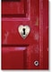 Door Love heArt Wall Art Painting Multicolour 40x60cm