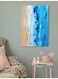 Beach Wall Art Multicolour 40x60cm