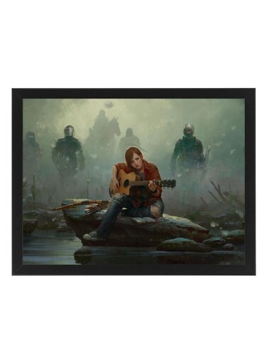 Digital Wall Art Poster Frame Ellie (The Last of Us) 21X30 cm
