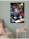 Hip Hop Wall Art Multicolour 40x60cm