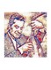 Farid Al-Atrash MDF Wall Art Multicolour 30x30cm