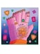 Leo Themed Wall Art Pink/Blue/Green 30x30cm