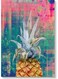 Pineapple Wall Art Multicolour 40x60cm