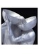 Digital Art Themed Wall Art Silver/Black 30x30cm