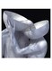 Digital Art Themed Wall Art Silver/Black 30x30cm