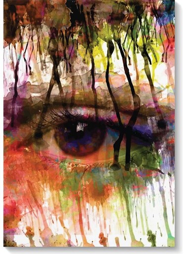 The Eye Wall Art Multicolour 40x60cm