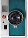 Camera Wall Art Painting Multicolour 40x60cm