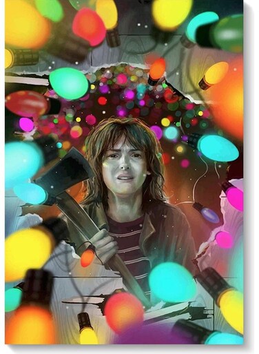 Stranger Things Wall Art Multicolour 40x60cm