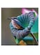 Hummingbird Themed Wall Art Purple/Green/Blue 30x30cm