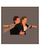 Titanic Themed Wall Art Brown/Beige/Grey 30x30cm