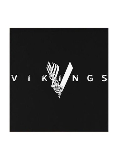 Vikings MDF Wall Art Multicolour 30x30centimeter