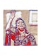 Nawal El Kuwaitia MDF Wall Art Multicolour 30x30cm