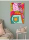 Woman Wall Art Painting Multicolour 40x60cm