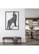 Wall Art Black 20cm