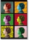 Um Kolthum Wall Art Multicolour 40x60cm