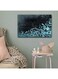 Calligraphy Wall Art Multicolour 40x60cm