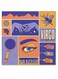 Virgo Themed Wall Art Purple/Yellow/Orange 30x30cm