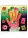 Aquarius Themed Wall Art Green/Pink/Brown 30x30cm