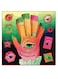Aquarius Themed Wall Art Green/Pink/Brown 30x30cm