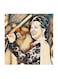 Nagat Al-Saghira MDF Wall Art Multicolour 30x30cm