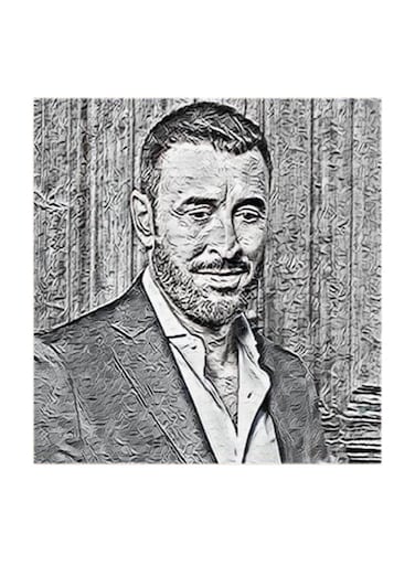 Kadim Al Sahir MDF Wall Art Multicolour 30x30cm