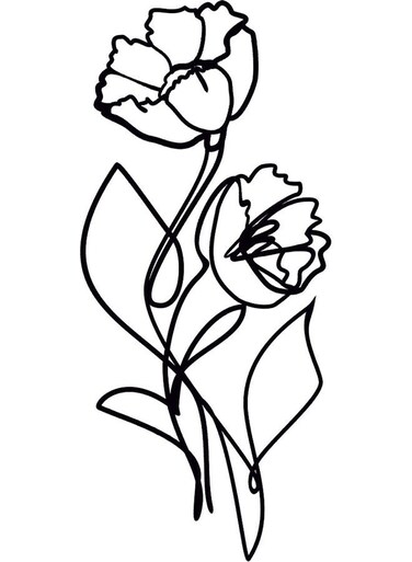 Wall Art Black 20cm