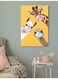 Animals Wall Art Painting Multicolour 40x60cm