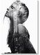 Woman Wall Art multicolour 40x60cm