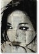 Woman Wall Art Multicolour 40x60cm