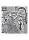 Will Smith MDF Wall Art Painting Multicolour 30x30cm