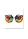 Sunglasses Pop Art Wall Art Painting Multicolour 30 x 30cm