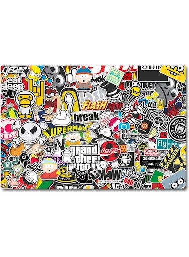 Stickers Wall Art Multicolour 40x60cm