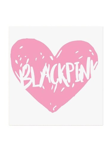 BLACKPINK MDF Wall Art Multicolour 30x30centimeter