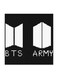 BTS Army Boy Band MDF Wall Art Multicolour 30x30centimeter