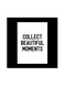 Quotes Themed Wall Art White/Black 30x30cm
