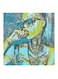 Fashion Women MDF Wall Art Multicolour 30x30centimeter
