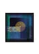 Islamic Motifs Mdf Wall Art Multicolour 30x30cm