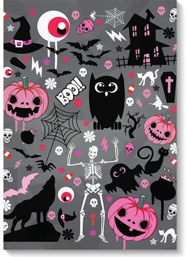 Halloween Wall Art Multicolour 40x60cm