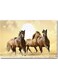Horses Printed Wall Art Multicolour 40x60cm
