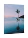 Decorative Printed Framed Canvas Wall Art Blue/Green/Red 60 x 80centimeter