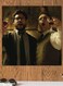 La Casa De Papel Themed Wall Art Black/Green/White 30x30cm