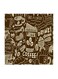 Coffee MDF Wall Art Multicolour 30x30centimeter