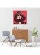 Women MDF Wall Art Multicolour 30 X 30cm