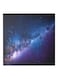 Space Themed Decorative Wall Art Canvas Painting With Frame Blue/Purple/Black 50x50cm