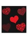 Love MDF Wall Art Red/Black