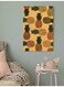 Pineapple Wall Art Multicolour 40x60cm