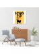 Women and Boards Long MDF Wall Art Multicolour 30 X 30cm